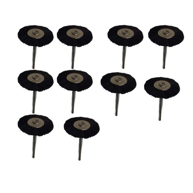 10 PCS Nylon Wheel Brush Set Derusting Polishing Wheels Abrasive Wheels for Rotary Tools