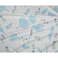 thumbnail image 4 of oneOone Polyester Lycra Sky Blue Fabric Leaves & Flower Sewing Craft Projects Fabric Prints By Yard 56 Inch Wide, 4 of 4