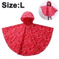 thumbnail image 1 of Lightweight Kids Rain Poncho Jacket Waterproof Outwear Rain Coat, 1 of 5