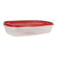 thumbnail image 4 of Rubbermaid Food Storage Container with Easy Find Lid, 5.7 Liter, Red, 4 of 6