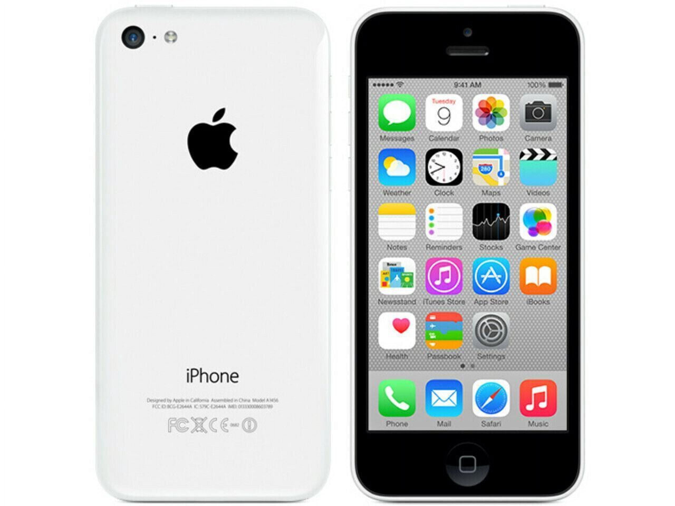 Refurbished(Good)Apple iPhone 5c 8GB White Unlocked A1532 (GSM)
