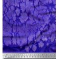thumbnail image 3 of oneOone Georgette Viscose Purplish Blue Fabric Texture Panel Sewing Craft Projects Fabric Prints By Yard 42 Inch Wide, 3 of 3