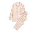 thumbnail image 1 of LSLJS Ensembles de Pyjama pour Hommes Décontractés Vêtements d'Intérieur Hauts à Manches Longues Pantalons Col Rabattu Pyjamas de Nuit Ensembles Cadeaux pour Hommes, 1 of 2