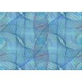 thumbnail image 1 of Ahgly Company Machine Washable Indoor Rectangle Transitional Blue Diamond Blue Area Rugs, 8' x 10', 1 of 7