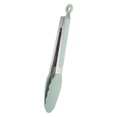 thumbnail image 4 of Tongs for Cooking with Silicone Tips Kitchen Tongs, 9-Inch Cooking Tongs with Premium Silicone Tips, Non-Stick Food Tongs with Heat Up To 480°F, 304 Stainless Steel, 4 of 8
