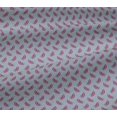thumbnail image 5 of oneOone Georgette Viscose Fabric Leaves & Floral Block Printed Fabric 1 Yard 42 Inch Wide, 5 of 5