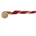 thumbnail image 2 of Aursykel Crushed Velvet Wired Ribbon for Gift Wrapping Christmas Tree Decoration and Craft Wreath Supplies with Snowflake Design 2.5 Inch Wide by 9.84ft Long Long Lasting Polyester, 2 of 8