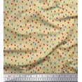 thumbnail image 1 of Soimoi Poly Georgette Fabric Artistic Leaves Print Fabric by Yard 52 Inch Wide, 1 of 5