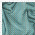 thumbnail image 4 of Soimoi Blue Heavy Satin Fabric Cactus With Conical Pot Tree Printed Fabric 1 Yard 54 Inch Wide, 4 of 5