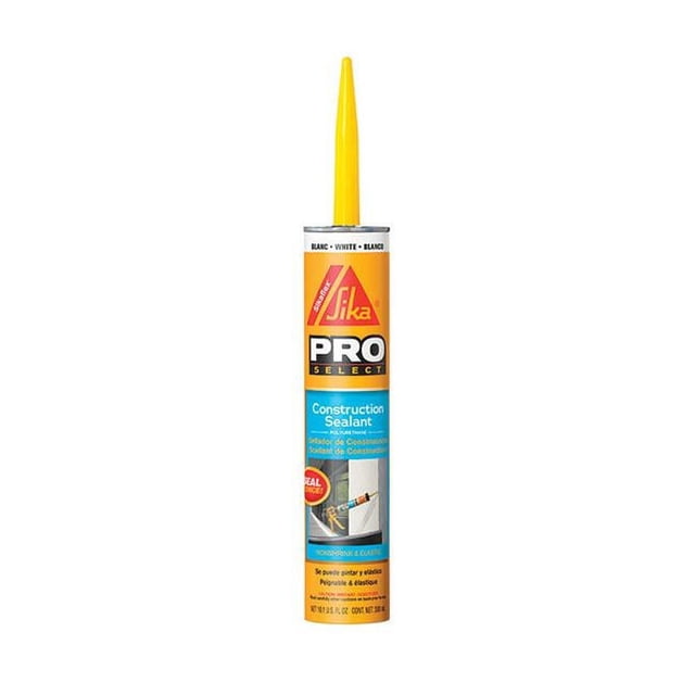 Sikaflex 1529544 Scellant en Polyuréthane de Construction Pro Select de 10,1 oz, Blanc - Lot de 12