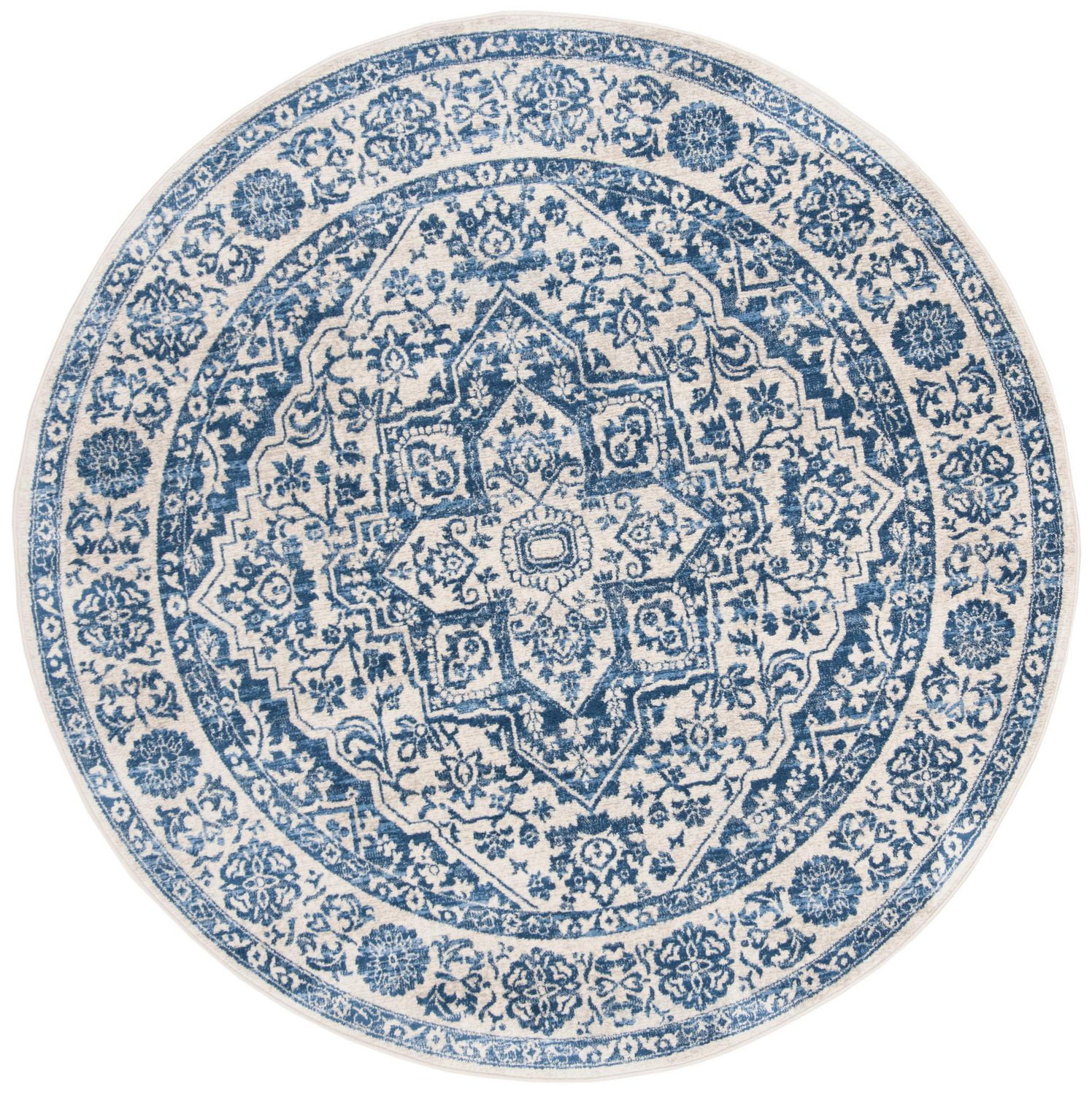 SAFAVIEH Brentwood Jaymz Floral Bordered Area Rug