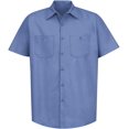 thumbnail image 3 of Red Kap Men's Industrial Short Sleeve Work Shirt, 3 of 3