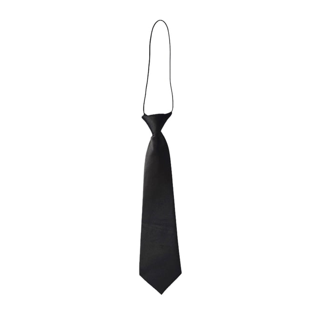 SharkTRUE Satin Elastic Neck Tie For Wedding Prom christening Kids Children Ties Lot