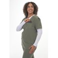 thumbnail image 4 of Zinnia Scrubs V-Neck Top, 4 of 6