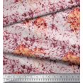 thumbnail image 2 of Soimoi polyester Crepe Fabric Leaves & Texture Print Fabric by the Yard 42 Inch Wide, 2 of 2