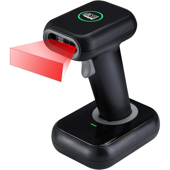 Adesso 2D Handheld Wireless Barcode Scanner with Charging Cradle - NuScan 2700R