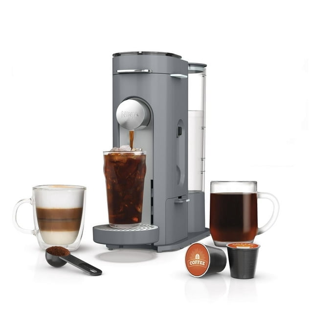 Open Box - Ninja PB040GY Pods & Grounds Single-Serve Coffee Maker