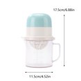 thumbnail image 3 of Citrus Lemon Orange Juicer Manual Hand Squeezer with Built-in Measuring Cup Grater, Heavy Duty ABS Manual Press High Fruit Rate Uniform Filter, Portable Fruit Juice Extractor for Kitchen Home, 3 of 7