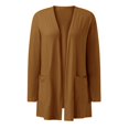 thumbnail image 4 of Long Sleeve Cardigan For Women Fall Open Front Cardigan With Pockets Casual Duster Lightweight Cardigan Sweater, 4 of 7