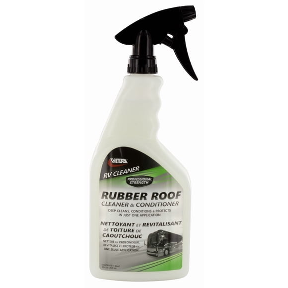 Valterra Rubber Roof Cleaner V88547 Use To Deep Clean and Condition RV Rubber Roof; 32 Ounce Spray Bottle; Single