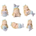 thumbnail image 2 of Big Clearance! Exquisite Merman Doll Resin DIY Fairy Garden Miniatures Ornament Deco, 2 of 6