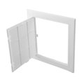 thumbnail image 2 of White ABS Inspection Port White Access Panel Door Plastic Removable Opening Flap Cover Plate Hatch Cover Doors Wall Ceiling, 2 of 8