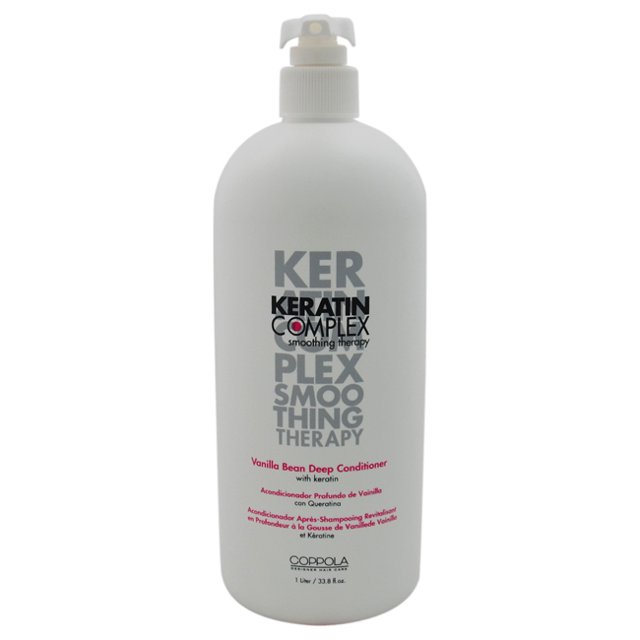 Keratin Complex Vanilla Bean Deep Conditioner by Keratin for Unisex - 33.8 oz Conditioner