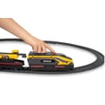 thumbnail image 4 of Little Machines Power Tracks Battery Operated Train Set, Engine with Working Headlight, 3 Rail Cars, Working Crane, Appropriate Ages 3 Years and up, 4 of 5