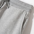 thumbnail image 4 of QIPOPIQ Womens Casual Drawstring Shorts Summer Elastic Waist Shorts Pocketed Pants Clearance, 4 of 5