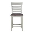 thumbnail image 2 of Steve Silver Hyland Stone Gray Wood Counter Chair, 2 of 9