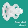 thumbnail image 2 of Philips Avent Ultra Soft Pacifier 0-6m, lychee elephant / lilac palms, 2 pack SCF091/09, 2 of 8