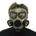 thumbnail image 1 of GREEN GAS MASK, 1 of 1