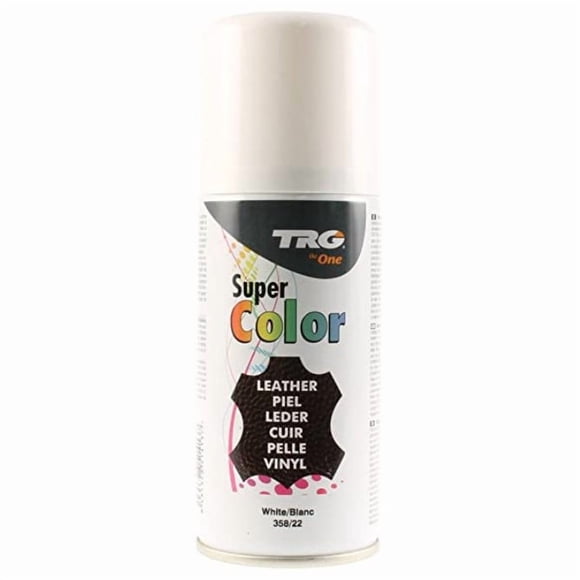 TRG White 358 Super color spray dye - best spray paint to renew or change the color of leather and synthetic leather