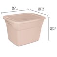 thumbnail image 4 of Sterilite 68L Tote, 4 of 5