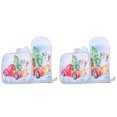 thumbnail image 2 of 2 Sets Xmas Oven Gloves Table Mats Heat Insulation Gloves Placemats for Kitchen (Assorted Color), 2 of 9
