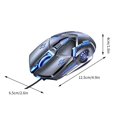 thumbnail image 3 of EGNMCR Mechanical E-Sports Wired Mouse For Computer Mouse Gamer Rechargeable Backlight Silent Office USB Mouse For Laptop Gaming Mous, 3 of 5
