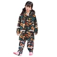thumbnail image 2 of MIASHUI Manteau de Pluie Imperméable à Capuche pour Tout-Petits Garçons Filles, Veste + Pantalon, Noir, 4 Ans, 2 of 8