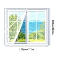 thumbnail image 3 of Deals of The Day Clearance! Adjustable Window Screen, Fine Mesh Stainless Steel Net Protector, 39 x 47 Inches for Window Frames, Screen Protector for Home, 3 of 8