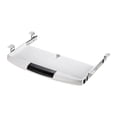 thumbnail image 4 of Luzkey Keyboard Tray under Desk Sliding Keyboard Drawer Tray Pull Out Silent Slide Rail Computer Drawer for Home Office Workstations White, 4 of 8
