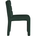thumbnail image 4 of Meridian Furniture Kai Green Boucle Fabric Dining Chair, 4 of 10