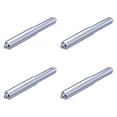 thumbnail image 1 of Siruishop 4Pcs Toilet Paper Holder Replacement Rods Sturdy Toilet Paper Roller Spindle Sliver, 1 of 8