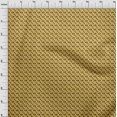 thumbnail image 4 of oneOone Tissu Viscose Georgette Jaune pour Robe de Poker Tissu Imprimé au Mètre 42 Pouces de Large, 4 of 4