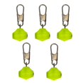 thumbnail image 2 of jinwen 5Pcs High Strength Sinker Sliders Weight Sinker Connector ing Barrel Swivels 2.7cmx1cmx0.5cm, 2 of 8