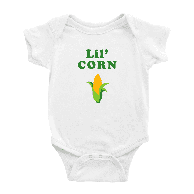 Justaucorps Amusants pour Garçon et Fille « Lil' Corn Vegetable »