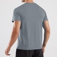 thumbnail image 4 of Besolor Mens Short Sleeve Shirts Summer Quick Dry Wicking Athletic Running Gym Workout Casual Basic Tee Tops, 4 of 7