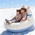 thumbnail image 4 of LSLJS Snow Tube Sled - Inflatable Winter Sledding Toy with Handles, 4 of 9