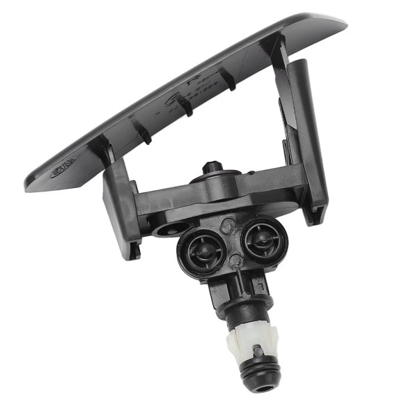 6438F4, ABS Direct Replacement Dustproof Anti Aging Headlight Washer Spray Nozzle For Car Left