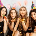 thumbnail image 4 of 2Pcs Easter Bunny Headbands Adorable Rabbit Ear Headbands Easter Bunny Ear Hairbands Decors, 4 of 8