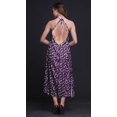 thumbnail image 3 of Bimba Robe de Plage d'Été pour Femmes à Dos Nu Imprimé Floral - Très Grande Taille, 3 of 6