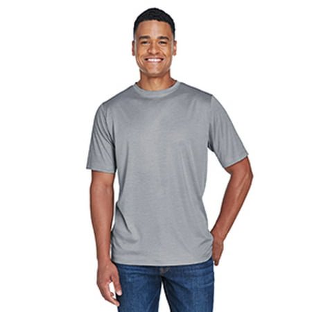 T-Shirt de Performance Zone Sonic Heather pour Hommes - Athlétique Heather - TG